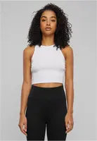Women's cropped top - 2 packs white/white