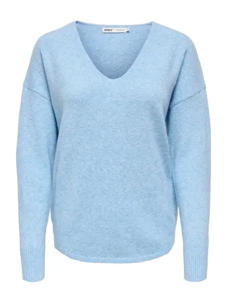 ONLY Sveter 'ONLRICA'  modrá melírovaná