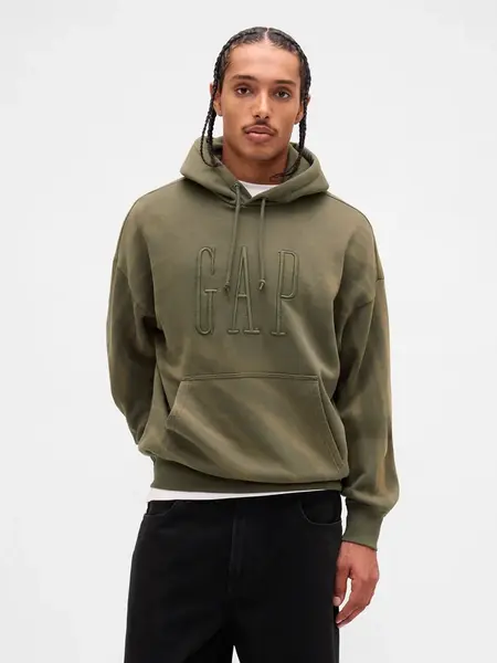 GAP Oversize pánská mikina s kapucí