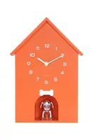 Nástenné hodiny so zvukom Karlsson Dog House 36,5 x 26,5 cm