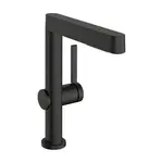 Hansgrohe Finoris umývadlová batéria s clic-clac kartáčovaný čierny chróm 76060340