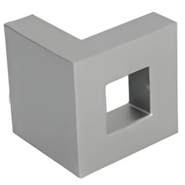 Nábytková úchytka plastová KWJ L-25 chrom matný