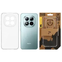 Zadní kryt Tactical TPU pro Xiaomi Redmi Note 15 Pro 5G, transparentní