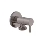 Rohový ventil RAV SLEZÁK 1/2“x3/4" práčkový metal grey lesklá RV0234MGL