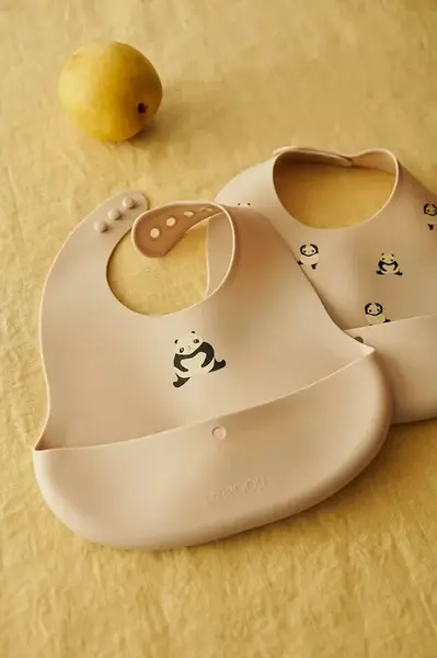 Detský podbradník Liewood Ember Printed Bib 2-pak