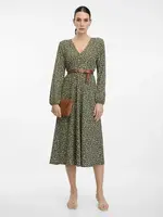 Zelené dámské midi šaty ORSAY