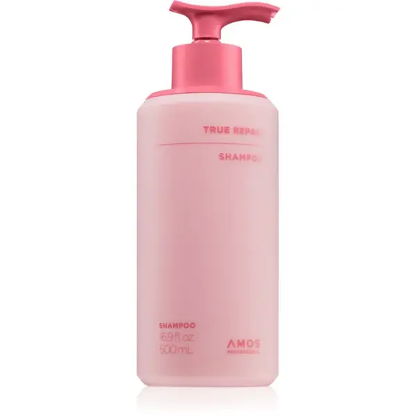 AMOS PROFESSIONAL True Repair Shampoo šampón pre uhladenie a obnovu poškodených vlasov 500 ml