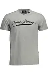 PLEIN SPORT MEN'S SHORT SLEEVE T-SHIRT GRAY