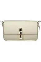 Elegantní krémová kabelka přes rameno