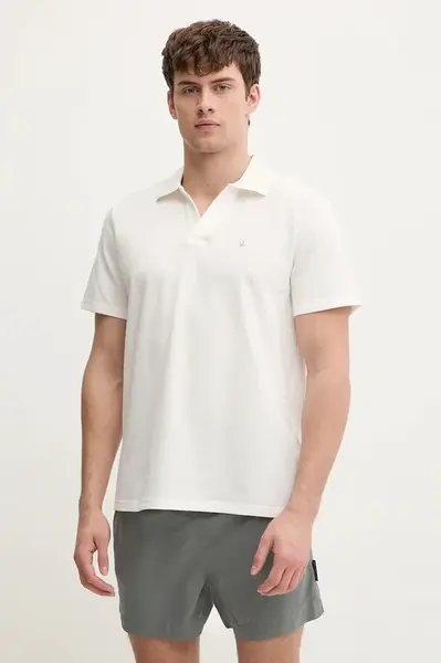 Bavlněné polo tričko Karl Lagerfeld KL METAL