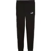 Puma ESSENTIALS CAMO SWEAT PANTS Detské tepláky, čierna, veľkosť