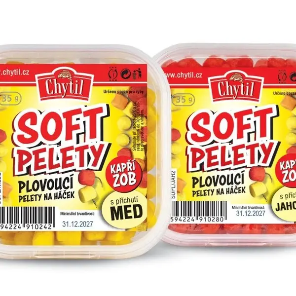 Chytil plovoucí soft pelety 6-8 mm 35 g - ananas