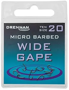 Drennan háčky wide gape - velikost 12