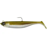 Savage gear gumová nástraha minnow sinking khaki - 12,5 cm 35 g