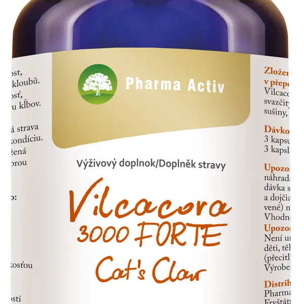 Pharma Activ Vilcacora 3000 Forte Cat´s Claw 200 kapslí
