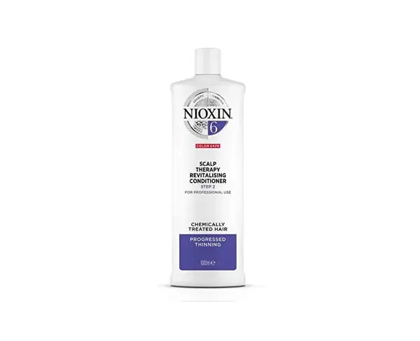 Nioxin Revitalizér pokožky pro řídnoucí normální až silné přírodní i chemicky ošetřené vlasy System 6 (Conditioner System 6) 1000 ml