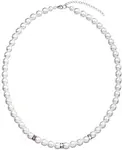 Evolution Group - Pavona Perlový náhrdelník 32012.1 bílá