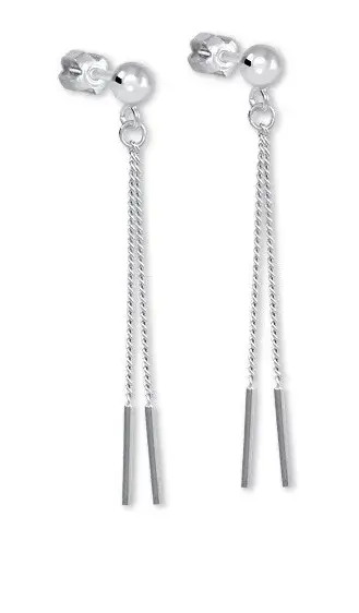 Soliter Elegantní stříbrné náušnice 745 431 001 00882 0400000