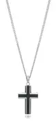 Viceroy Stylový pánský náhrdelník s křížkem Magnum 75299C01010