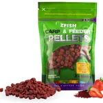 Zfish chytací pelety carp & feeder pellets 8 mm 200 g - strawberry robin red