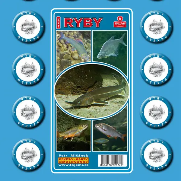 Naučné pexeso ryby