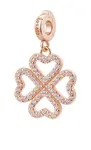 Rosato Třpytivý pozlacený přívěsek Čtyřlístek Storie RZ247