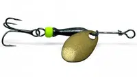 Jigovkycz třpytka classic gold (black/chartreuse body) - 1