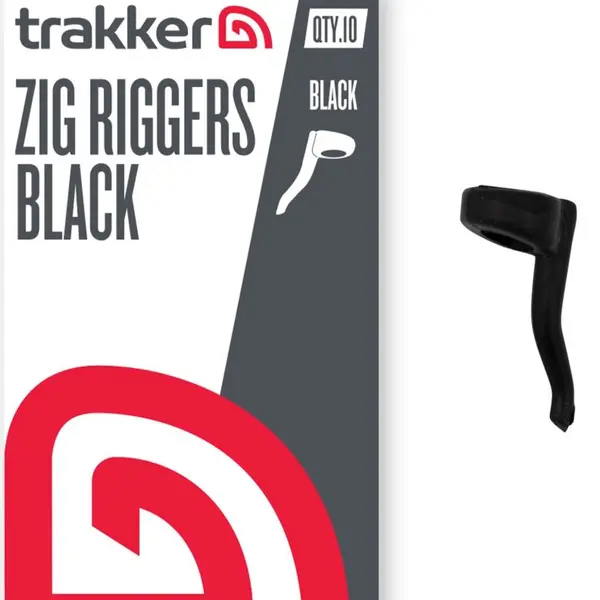 Trakker rovnátka zig riggers 10 ks - black