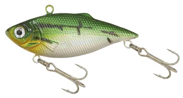 Kamasaki wobler vertic zelená-žluto-bílá 6 cm 8 g