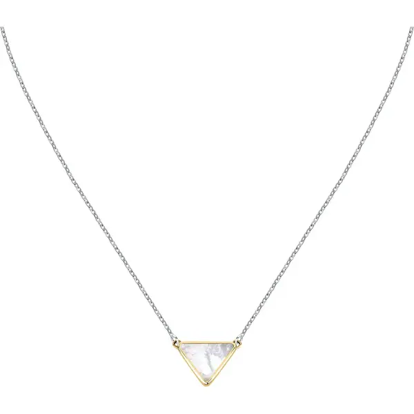 Morellato Slušivý ocelový bicolor náhrdelník Trilliant SAWY10