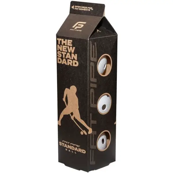 Fat Pipe BALL CAN Set loptičiek, biela, veľkosť