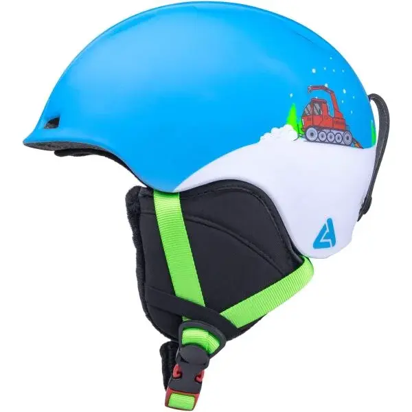 Laceto PLOUGH Detská lyžiarska prilba, modrá, veľkosť (48 - 52)