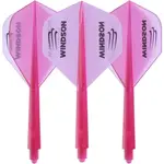Windson ASTIX M Plastové letky s násadkami, ružová, veľkosť