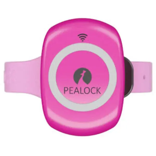 Pealock PEALOCK 1 Multifunkčný zámok, ružová, veľkosť