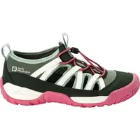 Jack Wolfskin VILLI SANDAL K Detské sandále, zelená, veľkosť