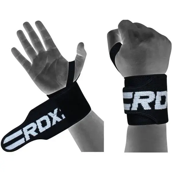 RDX WRIST WRAP Bandáže na zápästie, čierna, veľkosť