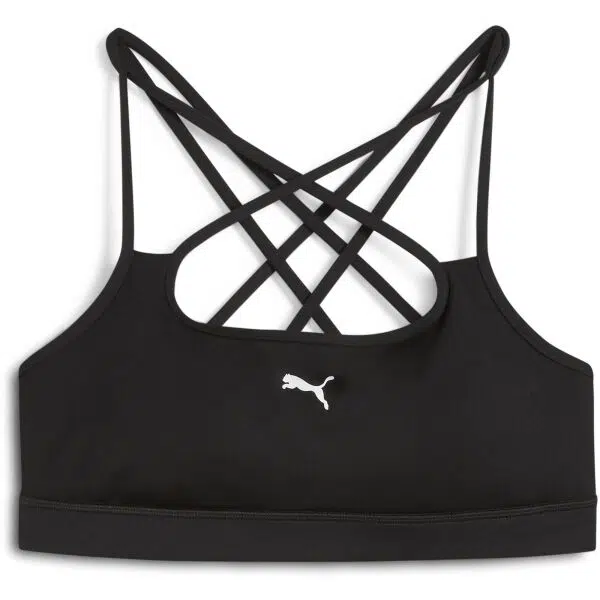 Puma MOVE STRAPPY BRA Dámska športová podprsenka, čierna, veľkosť