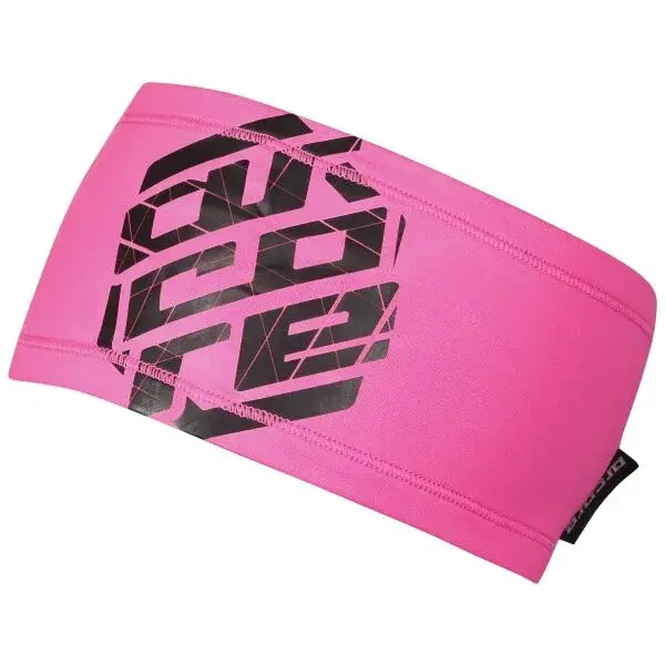 Arcore JINA Bežecká čelenka, ružová, veľkosť UNI