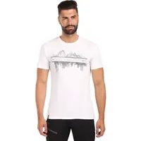 KILPI DISCOVER Pánske bavlnené tričko, biela, veľkosť