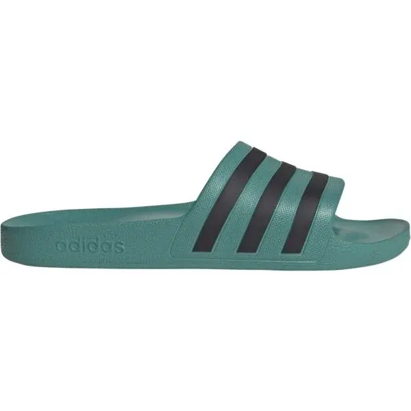 adidas ADILETTE AQUA Pánske šľapky, tmavo zelená, veľkosť 40.5