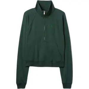 GAP JAPAN Dámska mikina, tmavo zelená, veľkosť
