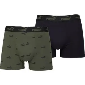 Puma ELEMENTS MEN BOLD LOGO BOXERS 2P Pánske boxerky, čierna, veľkosť