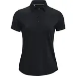 Under Armour ZINGER SHORT SLEEVE POLO Dámske golfové polo tričko, čierna, veľkosť