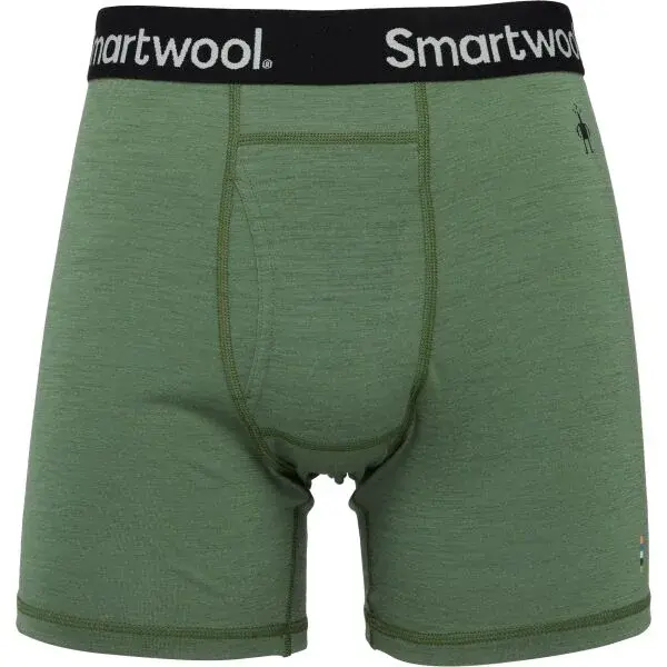Smartwool MERINO BOXER BRIEF BOXED Pánske boxerky, zelená, veľkosť