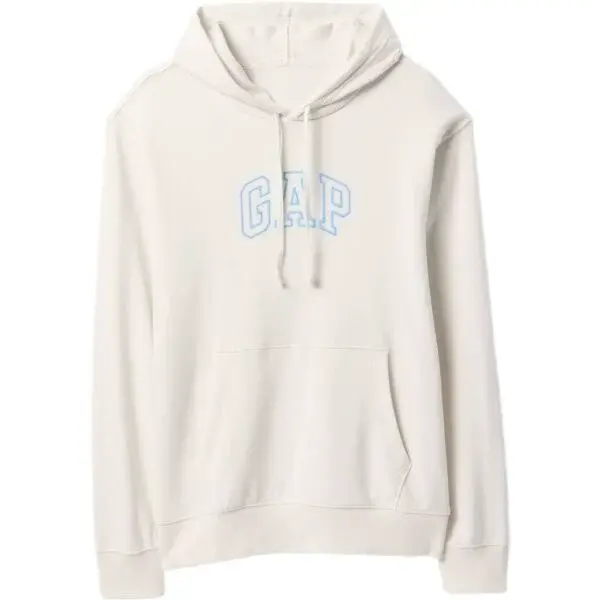 GAP FASHION Pánska mikina, biela, veľkosť