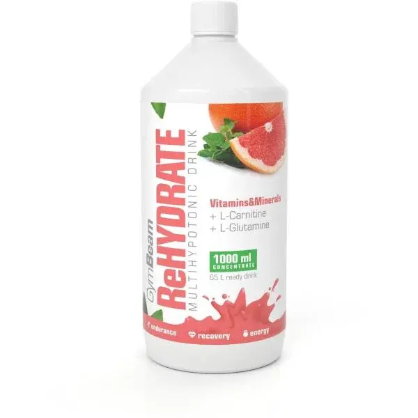 GymBeam REHYDRATE 1000 ML RUŽOVÝ GRAPEFRUIT Iontový nápoj, , veľkosť