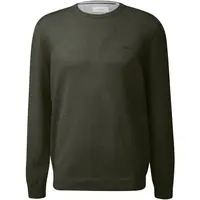 s.Oliver RLBS KNITTED PULLOVER NOOS Pánsky sveter, khaki, veľkosť