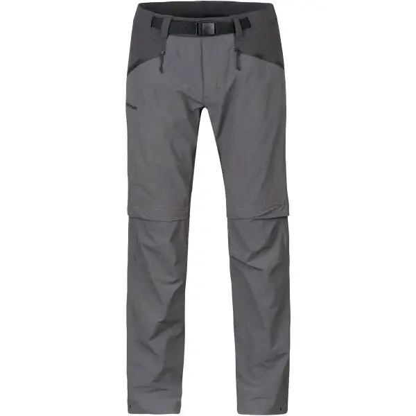 Hannah BINDERS Z-OFF Pánske outdoorové nohavice, tmavo sivá, veľkosť