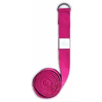 YOGGYS STRETCHING STRAP Naťahovací pás, ružová, veľkosť