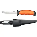 MIKOV BRIGAND 393-NH-10 Dýka s pevnou čepeľou, oranžová, veľkosť